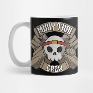 Muay Thai crew Jolly Roger pirate flag (no caption) Mug